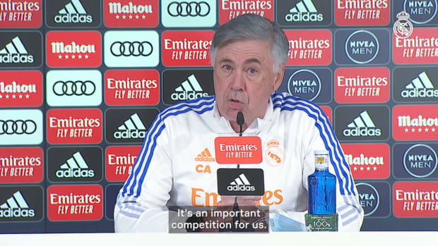 Carlo Ancelotti: 'We're starting a competition that is very important to us and the goal is to win it'
