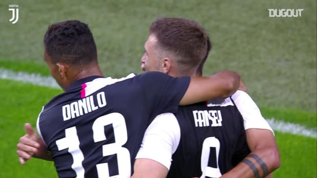 Aaron Ramsey scores first Juventus goal against Hellas Verona