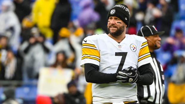 Ben Roethlisberger with the Steelers.