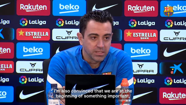 Xavi: 'This is the beginning of something important'