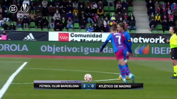 Hansen's spectacular hat-trick in the Spanish Women's Super Cup final