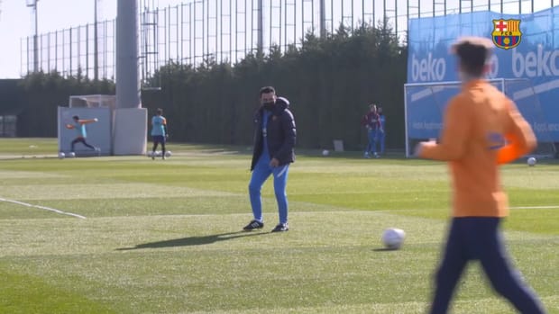 Xavi still shows his quality as Barça coach
