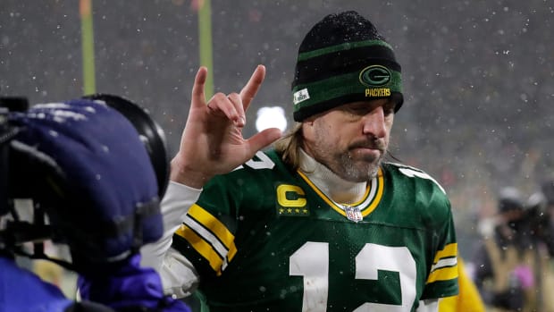 Aaron Rodgers after losing to the 49ers.