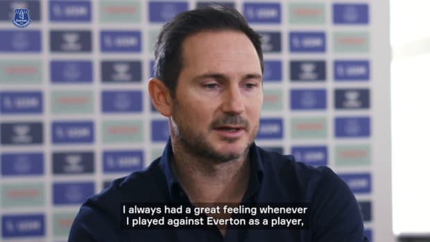 Lampard's first interview as Everton manager