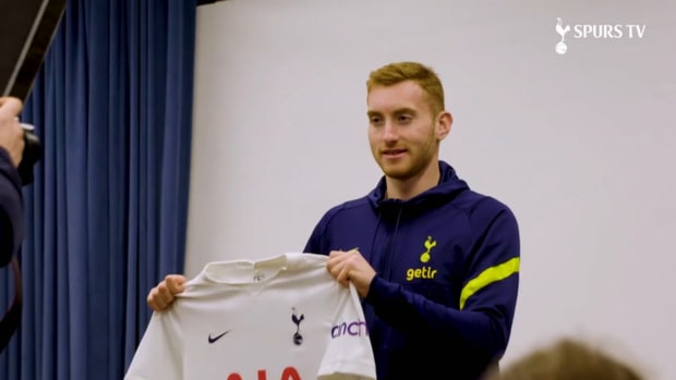 Kulusevski's first moments as a Spurs player