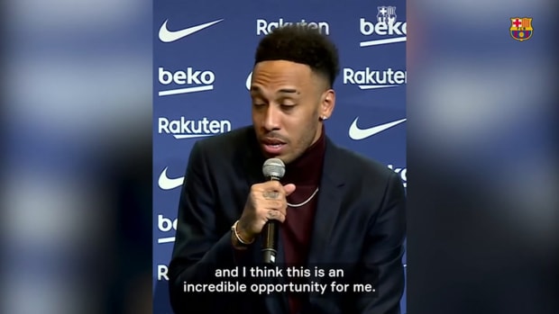 Aubameyang: 'This is the opportunity of my life'