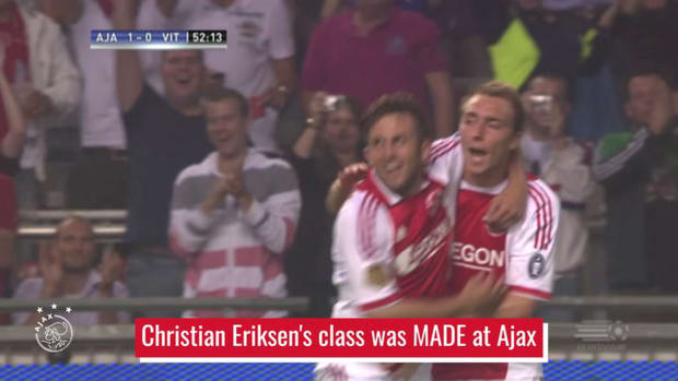 Christian Eriksen's rise at Ajax