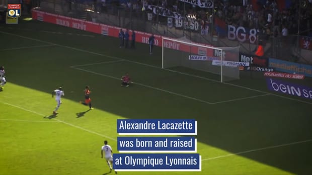 Alexandre Lacazette's successful rise at Lyon
