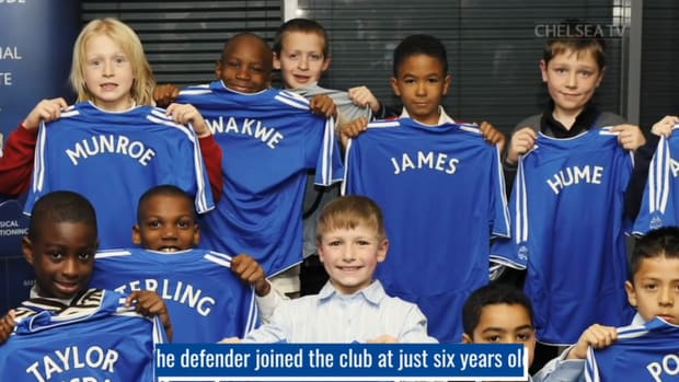 Reece James' rise through Chelsea's ranks