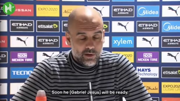 Pep Guardiola gives Gabriel Jesus update