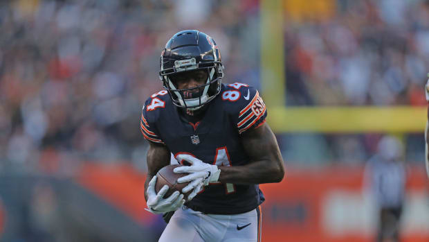 Chicago Bears WR Marquise Goodwin makes catch