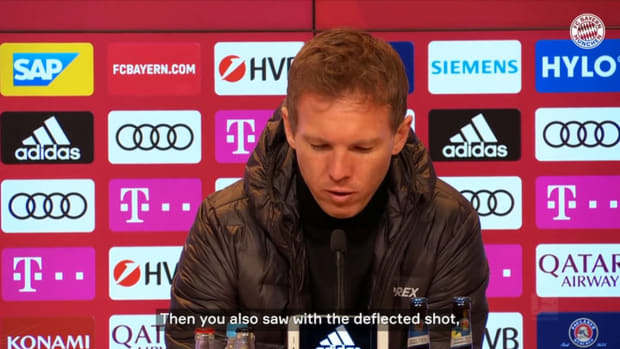 Nagelsmann: 'We're very happy about the 3 points'