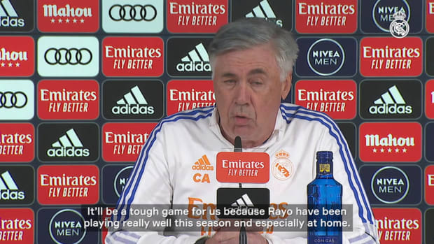 Carlo Ancelotti: 'Rayo will make it tough for us, but the team is prepared'