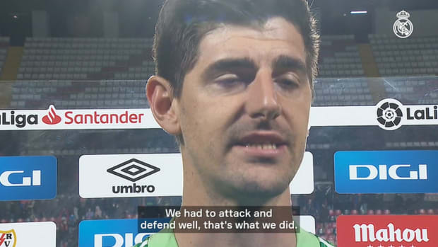 Thibaut Courtois: 'Keeping a clean sheet was crucial for us to win'