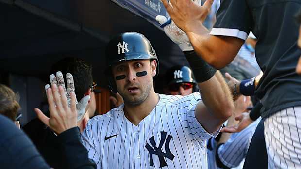 Joey Gallo with the Yankees.