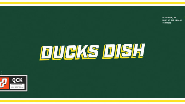 Ducks Dish Podcast Logo
