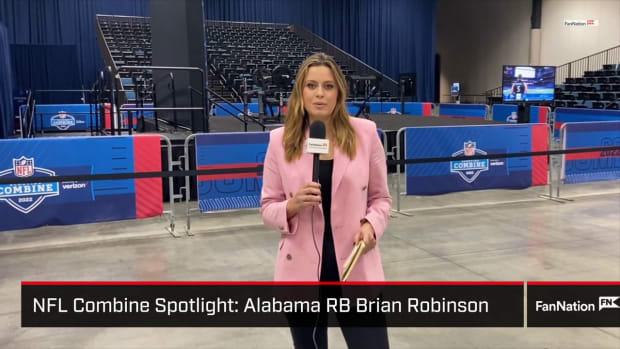 030422-NFL Combine Spotlight Alabama RB Brian Robinson