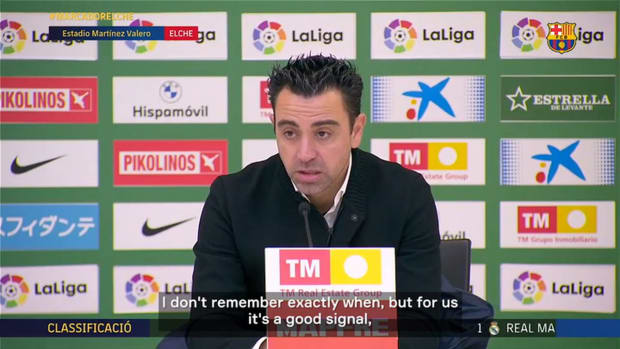 Xavi satisfied with four straight win
