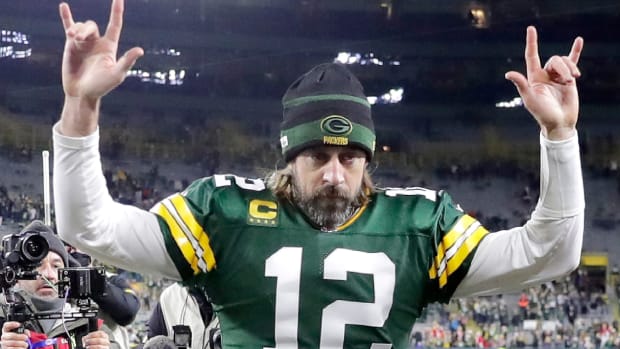 Aaron Rodgers is a four-time NFL MVP winner. Syndication Usa Today