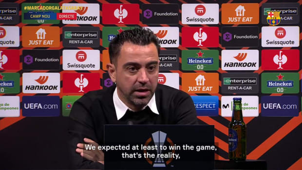 Xavi on draw vs Galatasaray: 'It can be a wake-up call'