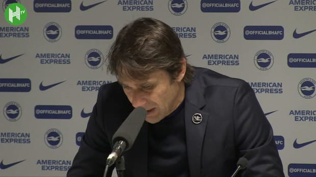 Conte says he now is seeing improvement in Tottenham