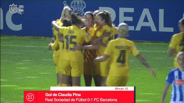 FC Barcelona Women beat Real Sociedad 3-0 in Copa de la Reina quarter-final
