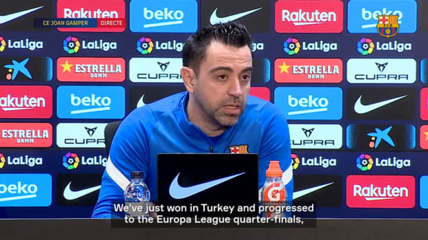Xavi: 'We want to show we can compete at Bernabéu'