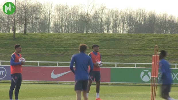England's training session at St George's Park