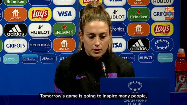 Alexia Putellas on UWCL Clásico at the Camp Nou: 'It can be a turning point for women’s football'
