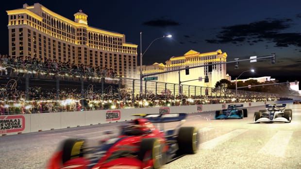 Formula One will return to Las Vegas in November 2023. Graphic courtesy F1.