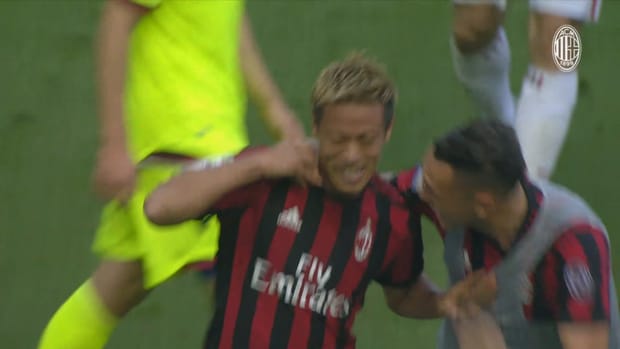 Keisuke Honda's free-kick against Bologna