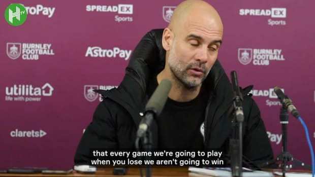Guardiola on title race: 'We have to feel this pressure, live it and handle it‘