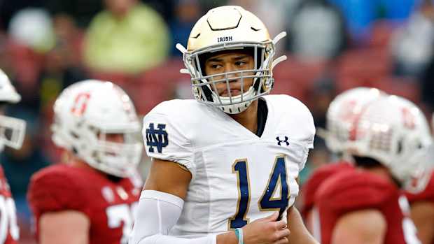 Kyle Hamilton at Notre Dame