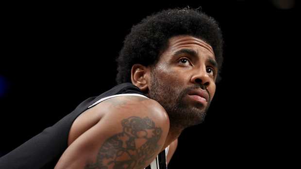 Kyrie Irving with the Nets.