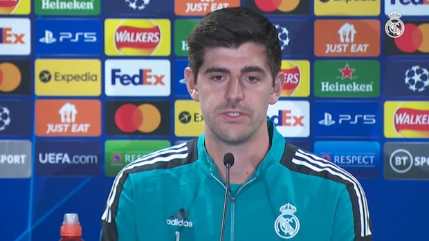 Thibaut Courtois: 'We're in very good shape and will be giving our all to win the game'