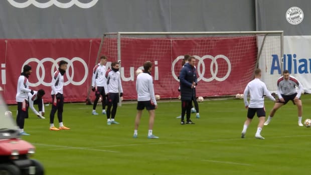 Bayern stars prepare for Villareal