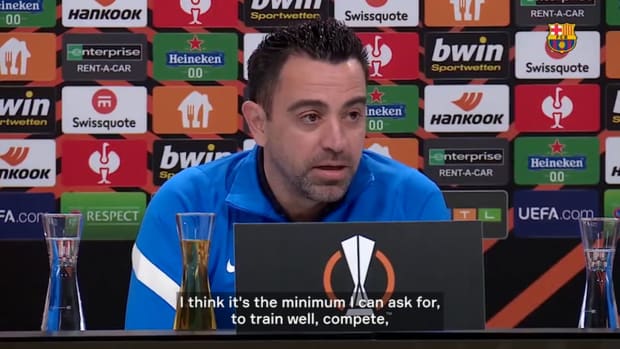 Xavi delighted with his squad 'full of winners'