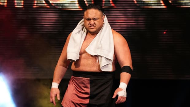 Samoa Joe appears at ROH Supercard of Honor
