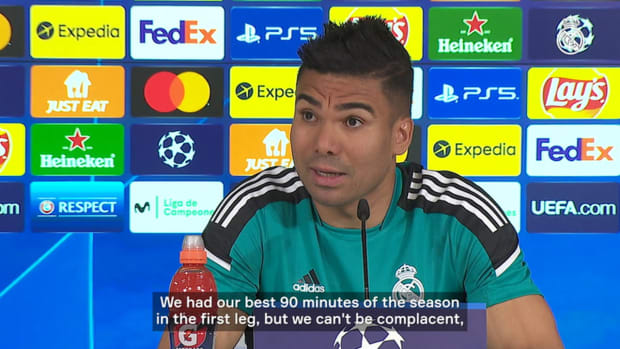 Casemiro: 'It'll be a very difficult game'