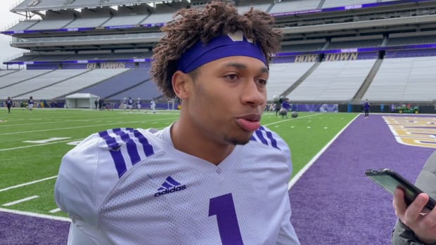 Jordan Perryman explains what brought him to the UW.