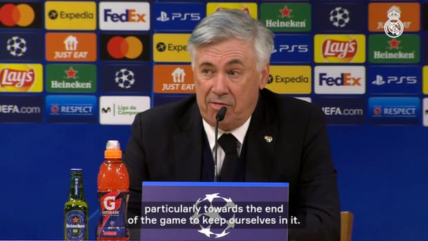 Carlo Ancelotti: 'The magic of this stadium helps the players to never give in'