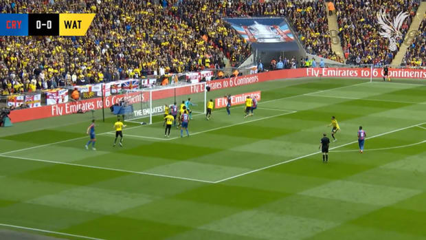 Crystal Palace's FA Cup sem-final win vs Watford in 2016