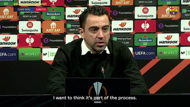 Xavi: "If there was a failure, there is learning"