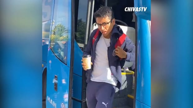 Chivas arrive in Mexico City to face Cruz Azul
