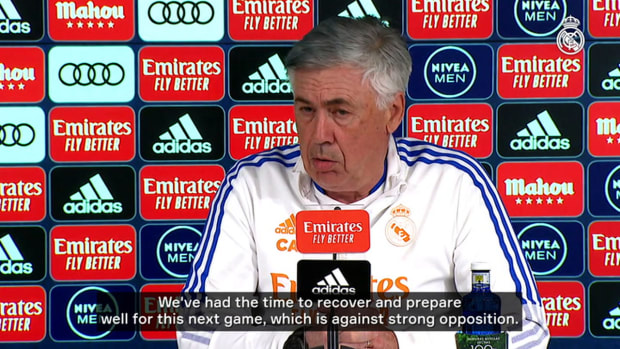 Carlo Ancelotti: 'We're ready for what'll be a tough game'