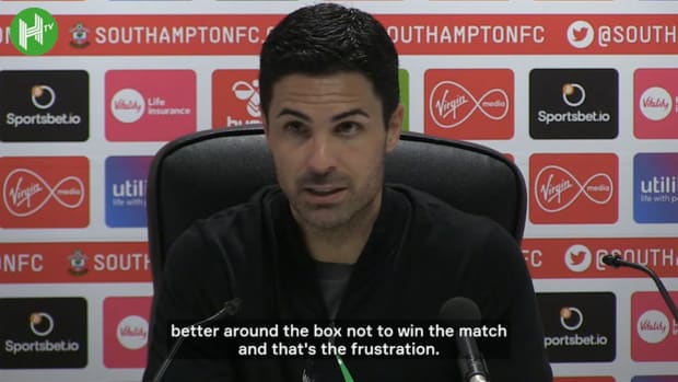 Arteta: 'The players are really down today'