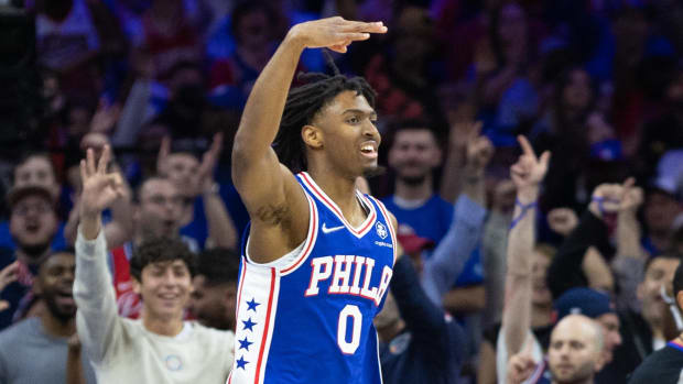 Tyrese Maxey Game 1 first round vs. Raptors 2022 playoffs