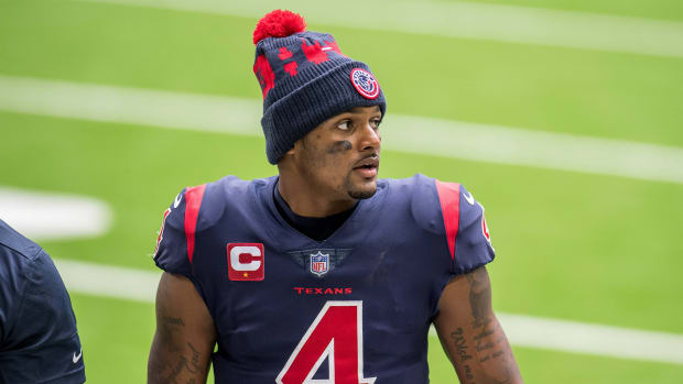 Deshaun Watson when with Texans