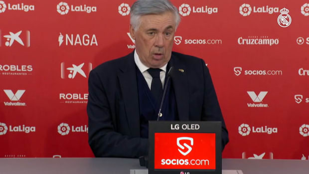 Carlo Ancelotti: 'I'm very proud of the second-half performance'