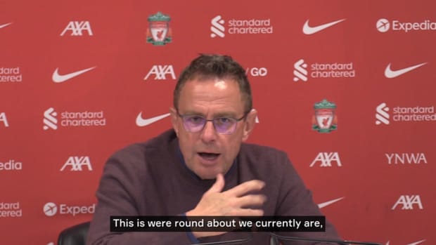 Rangnick: 'Liverpool have better players than us, a different level'